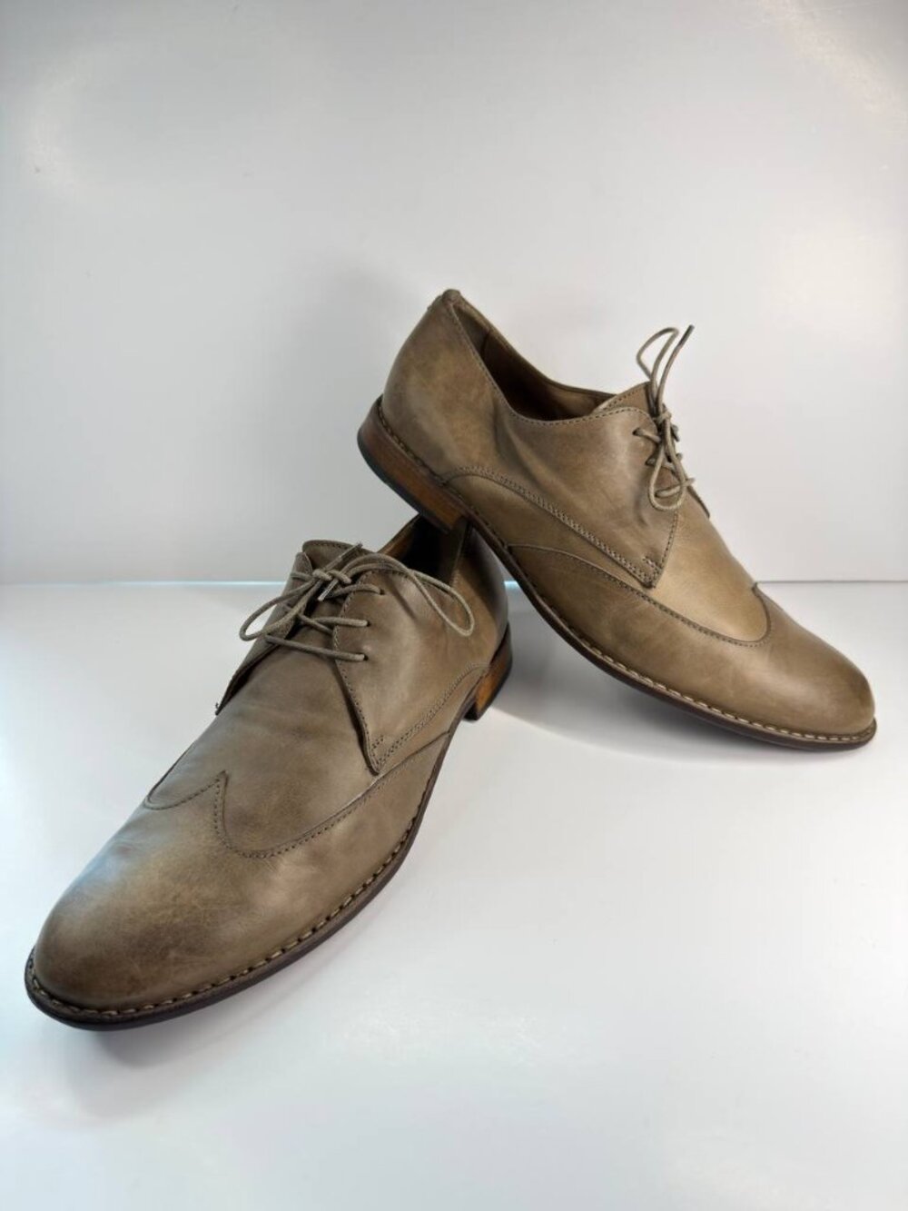 Pantanetti Italian Leather Derby Shoes Men’s US 12 / EU 45 Handmade in Italy